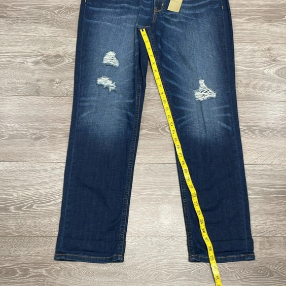 NWT a.n.a. Skinny Boyfriend Crop Mid Rise Denim Jeans 10T - Picture 11 of 16